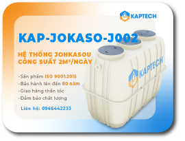 Hệ thống xử lý nước thải JOKASO công suất 2m3/ngày  